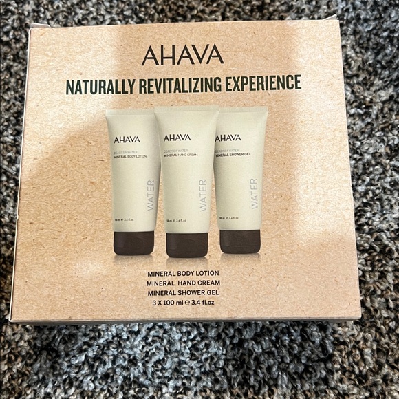 AHAVA Other - AHAVA Love the Earth. Love Your Skin Trio Set: LOTION • CREAM • SHOWER GEL ~ NIB
